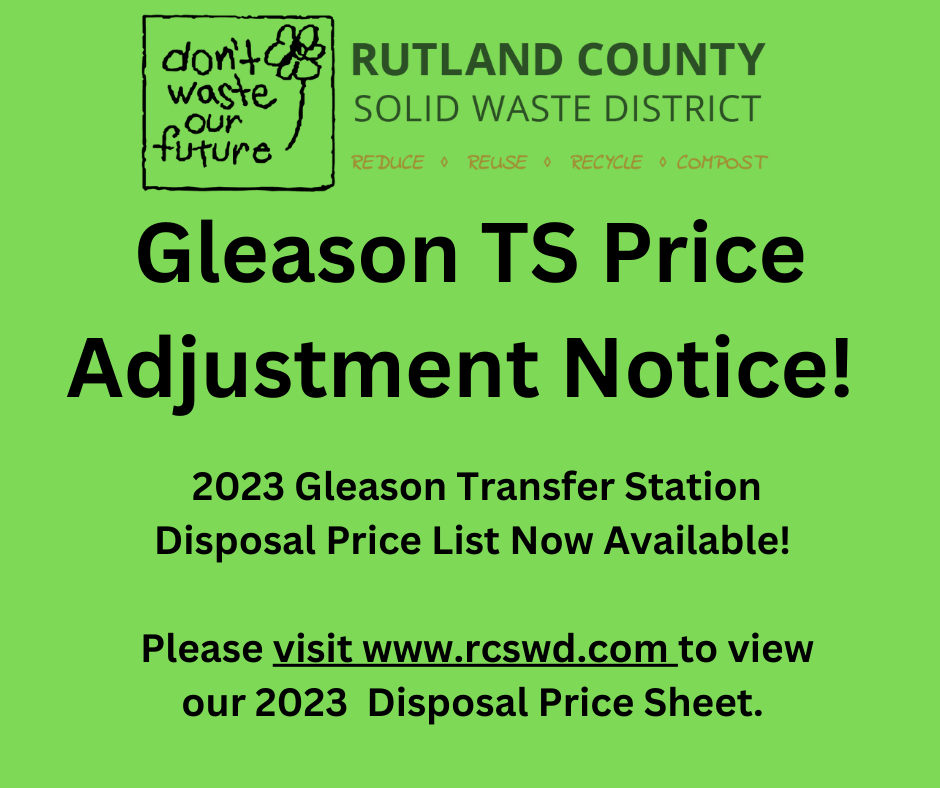 2023 Gleason TS Price List 