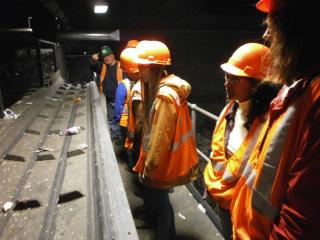 We give tours of the recycling center! See above for information.