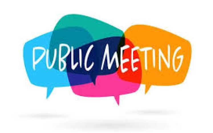 Public Meeting Public Meeting